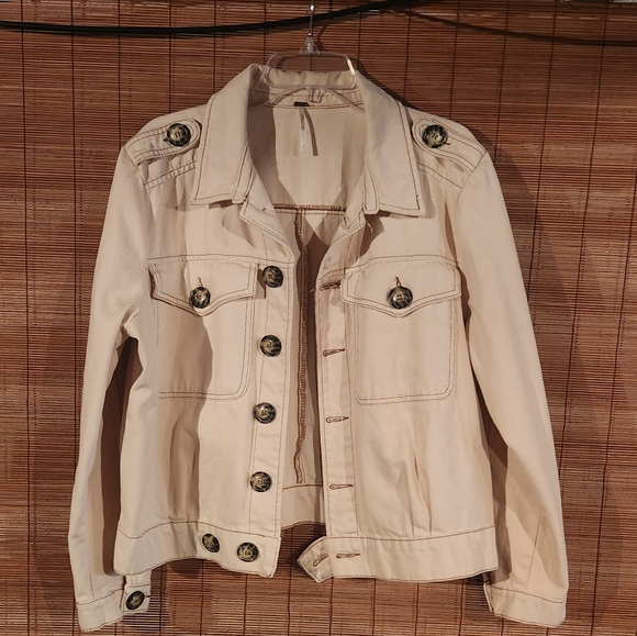 Free People Jackets & Blazers - Free People Jean Jacket
